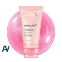 Medicube Pdrn Pink Caffeine Night Wrapping Mask - Revitalizing and Restorative Skin Care
