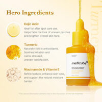 سرم زرد چوبه مدیکیوب Medicube Kojic Acid Turmeric Niacinamide Serum