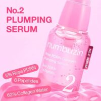 سرم حجیم‌کننده PDRN رز کلاژن نامبوزین شماره ۲ | Numbuzin No.2 PDRN Rose Collagen Plumping Serum