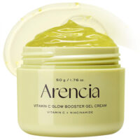 ژل کرم بوستر شات ویتامین سی آرنسیا | آبرسان و روشن‌کننده قوی تیرگی‌ها | Arencia Vitamin C Glow Booster Gel Cream